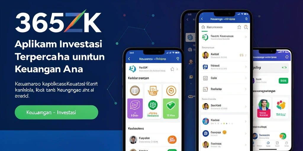 Antarmuka aplikasi 365ZK yang mudah dipahami dan fungsional.