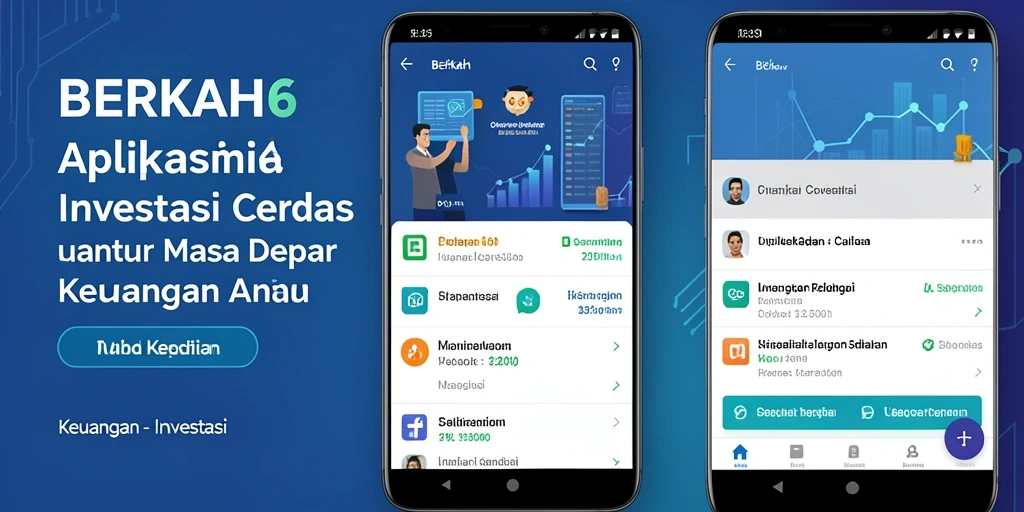 Tampilan antarmuka BERKAH6 yang intuitif untuk investasi yang mudah.